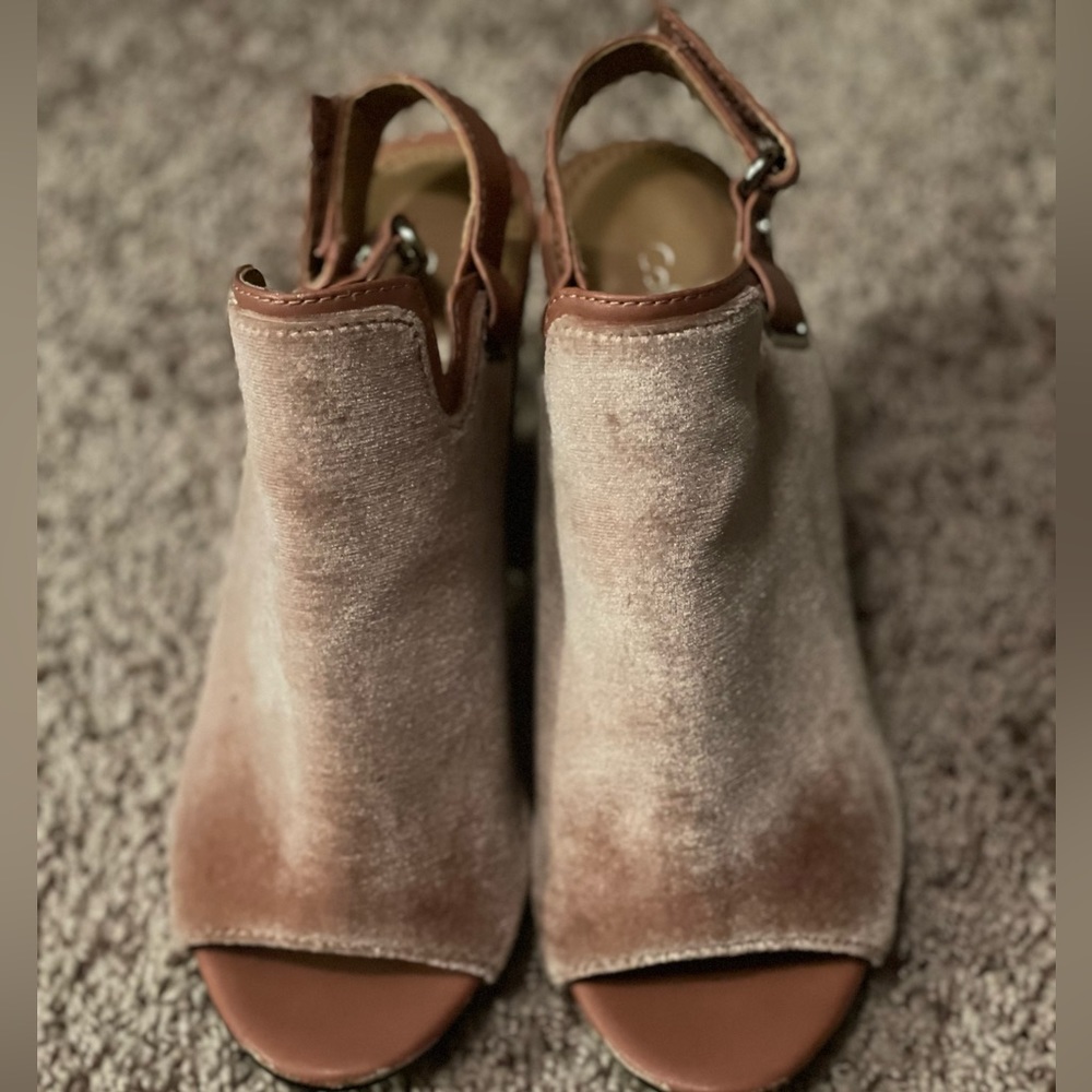 Calvin Klein wooden heels